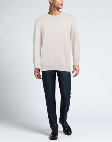 Man Sweater Off white Size 44 Merino Wool