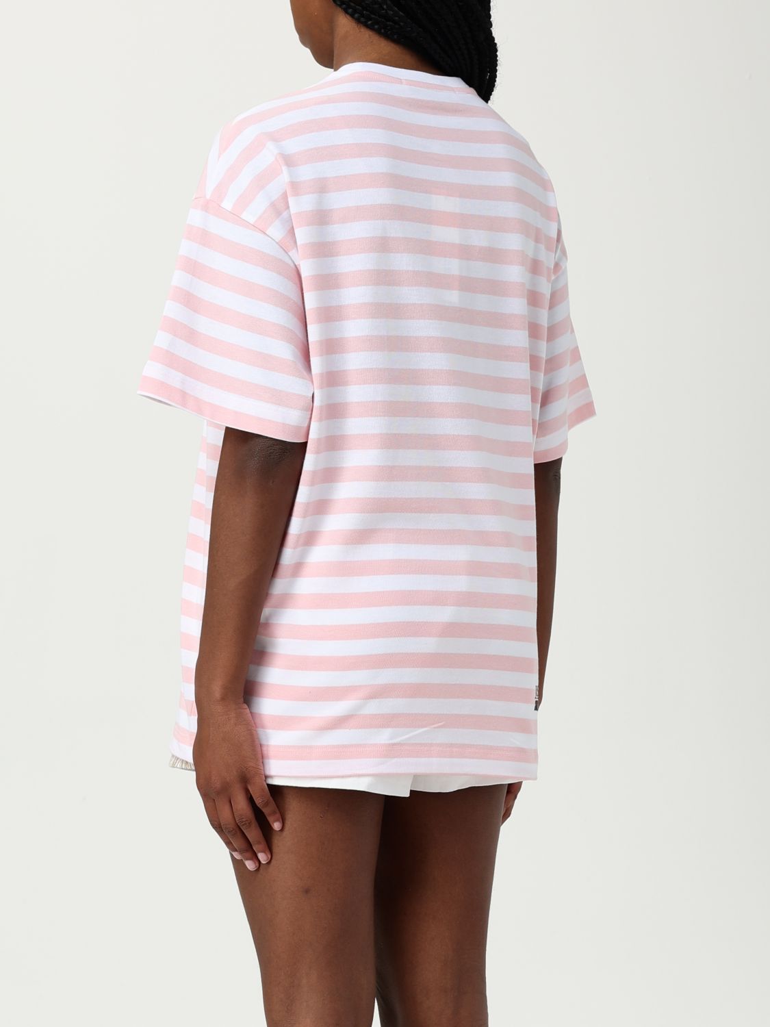 Glitter smile T-shirt - Pink