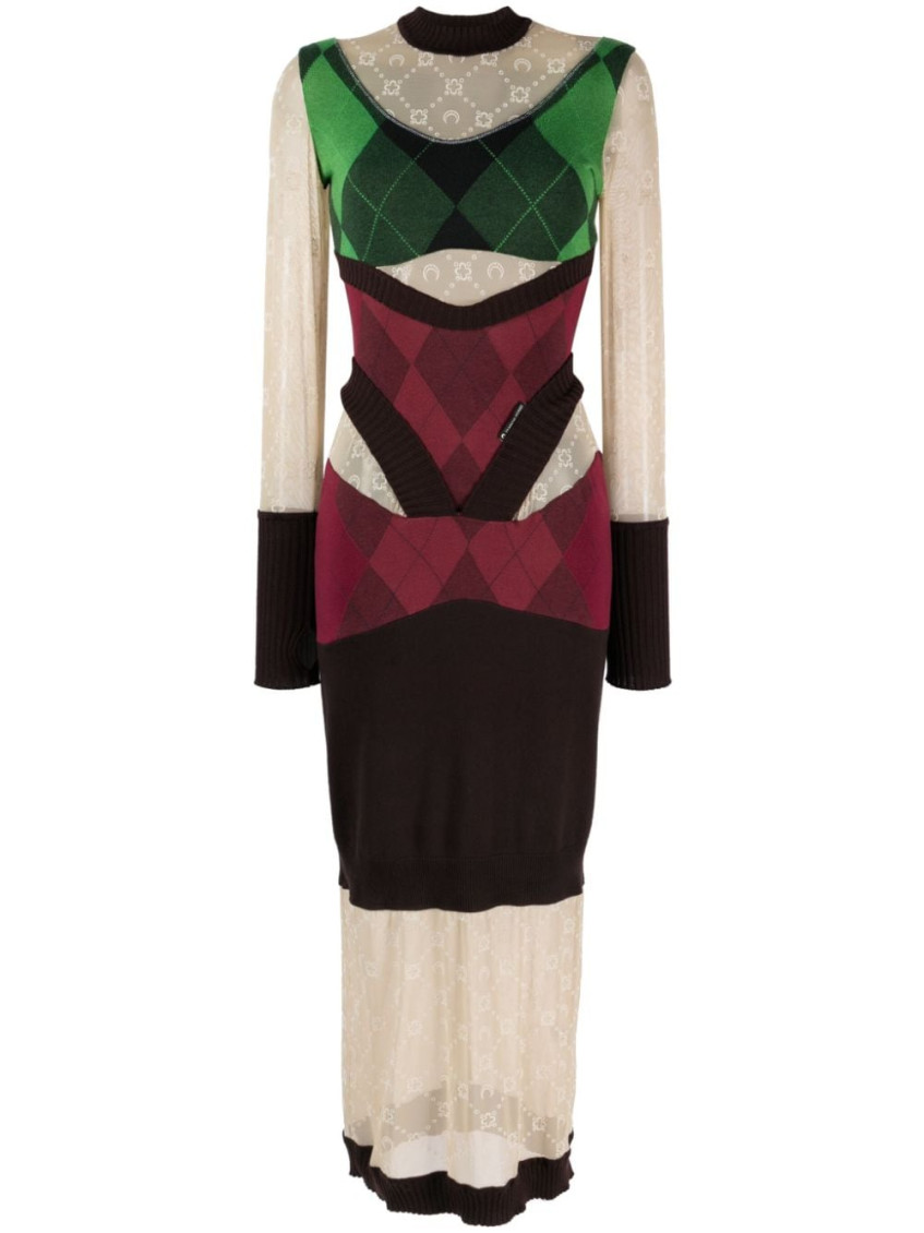 - Wool Long Dress