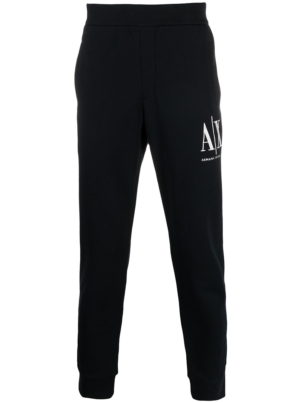Logo-embroidered track pants - Blue