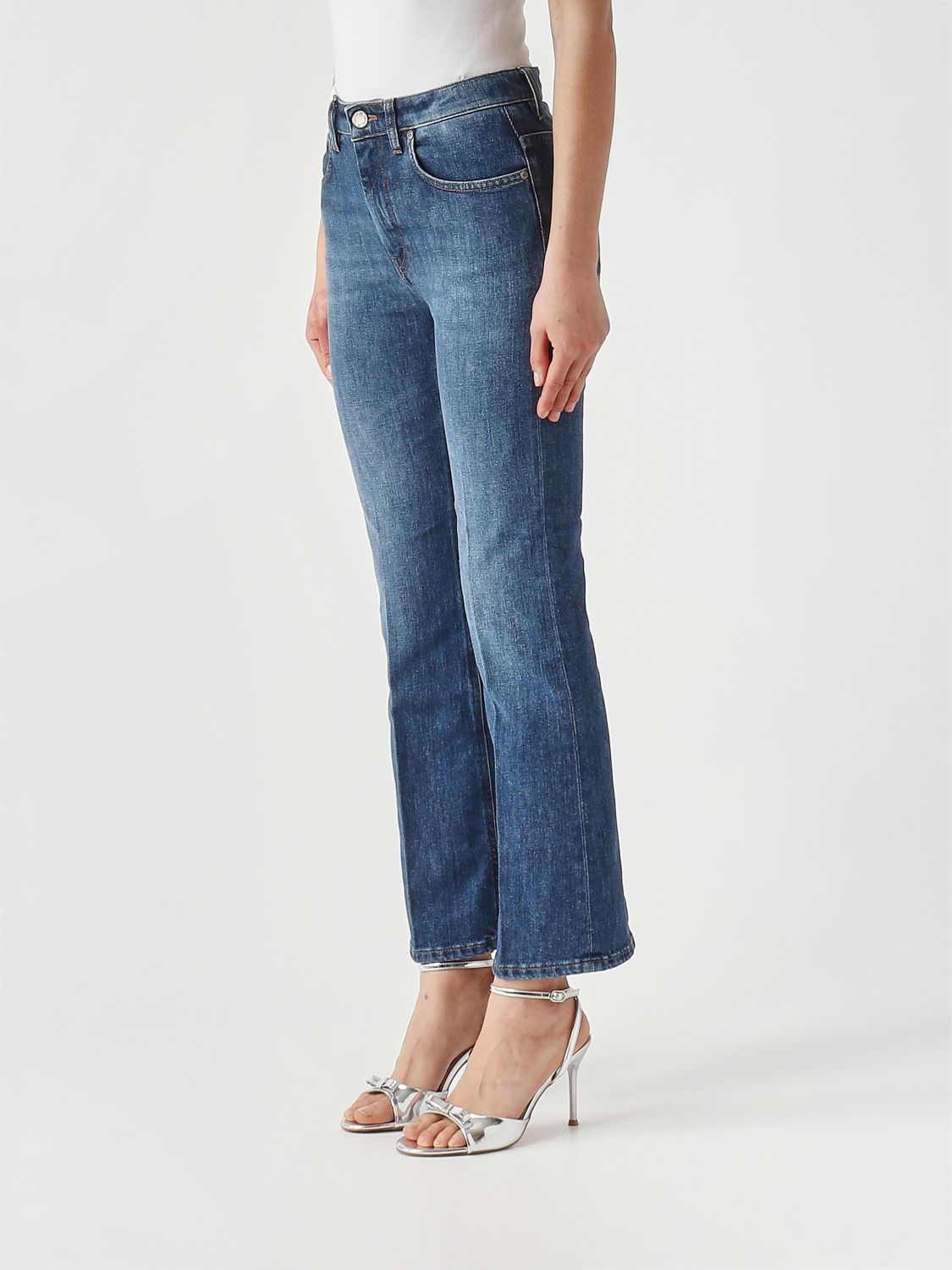 Jeans Woman color Denim