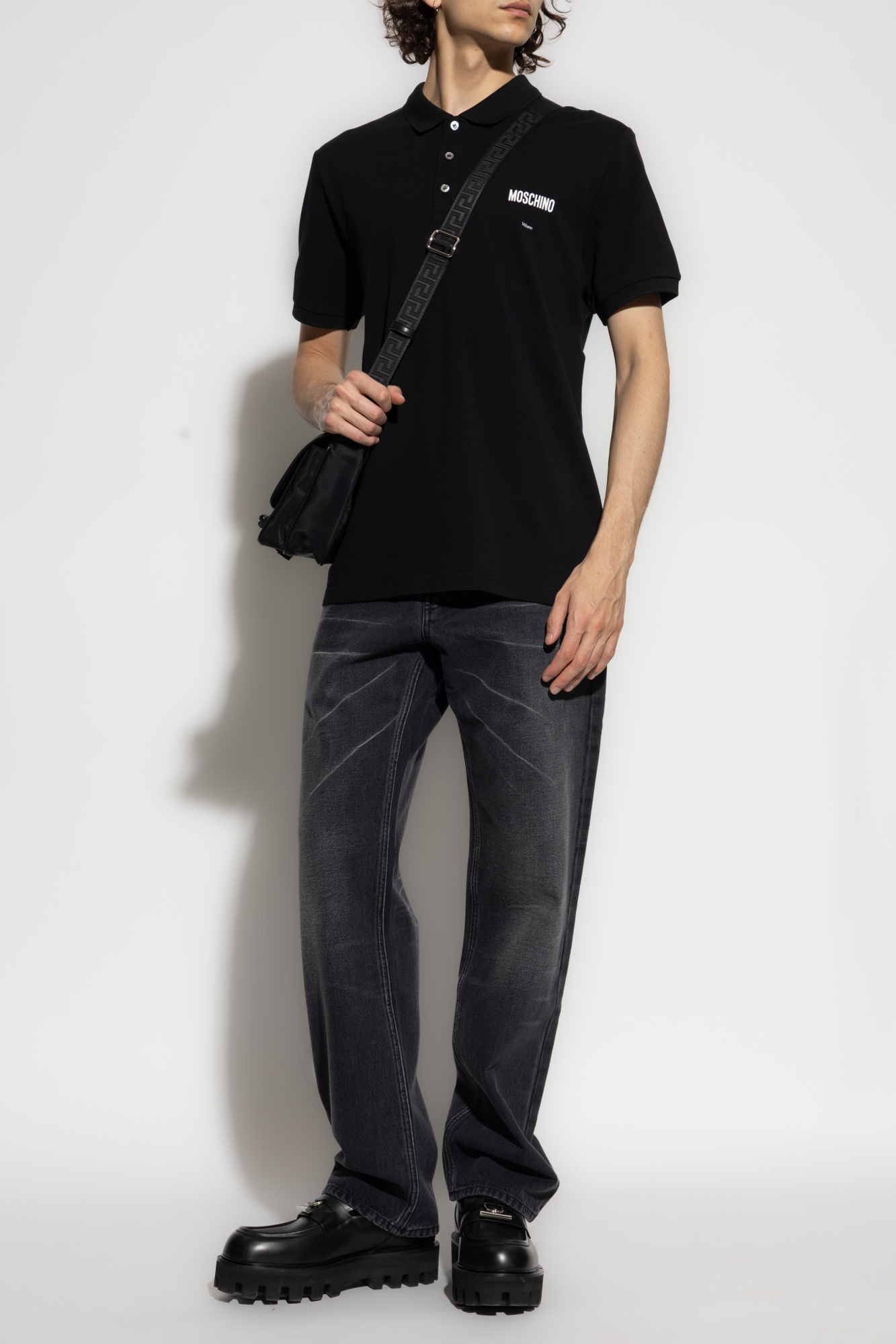 Straight-leg Jeans, Men's, Grey
