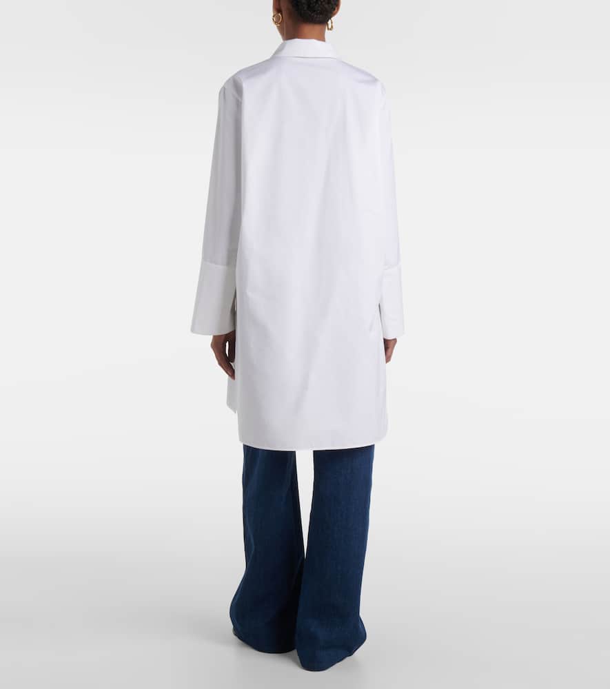River cotton poplin tunic