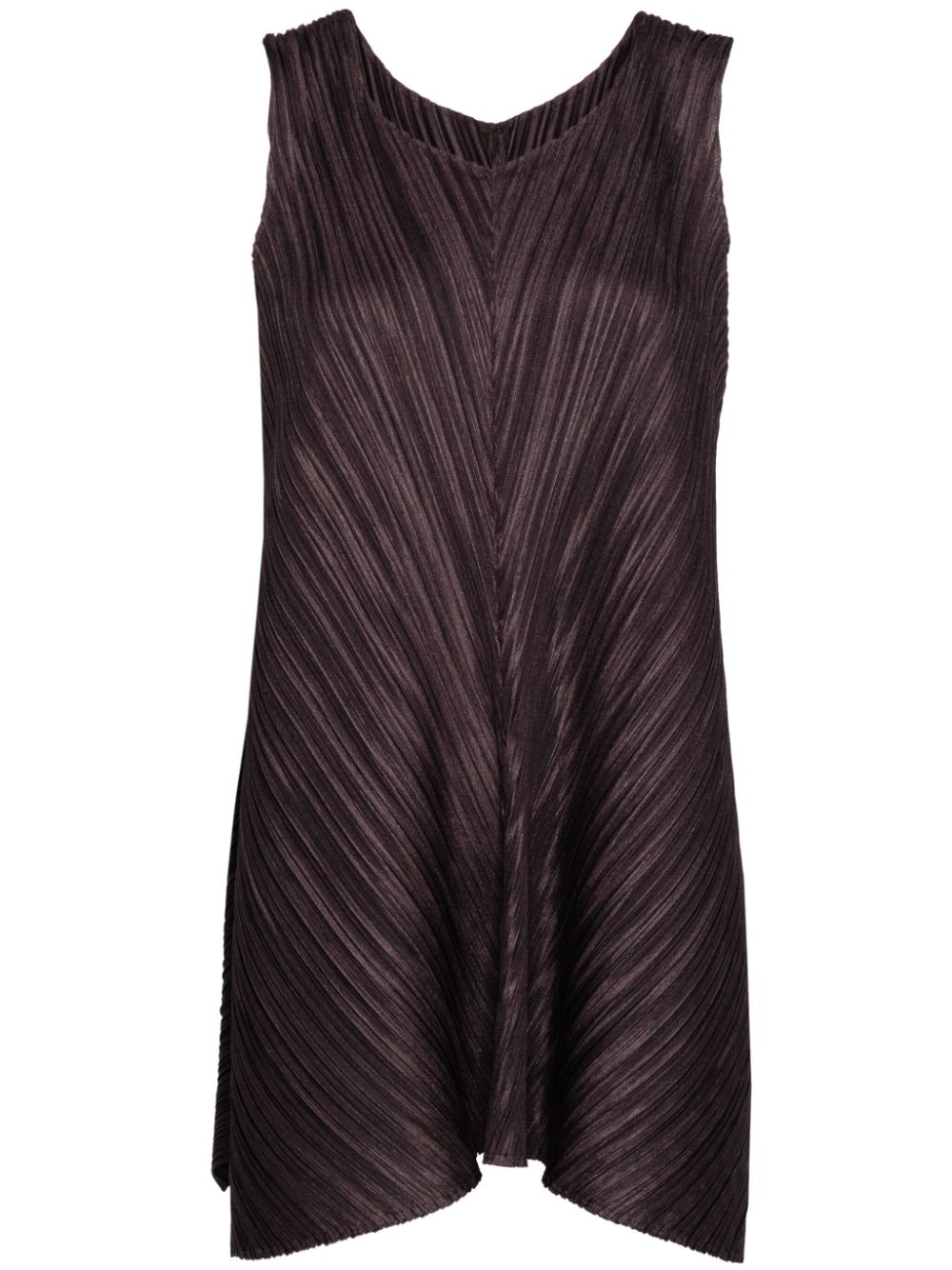 Mellow Pleats tunic - Purple