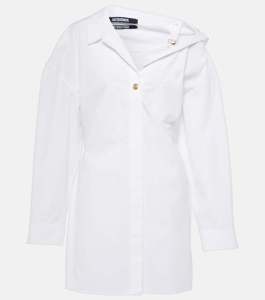 Jacquemus La Mini Robe Chemise cotton shirt dress