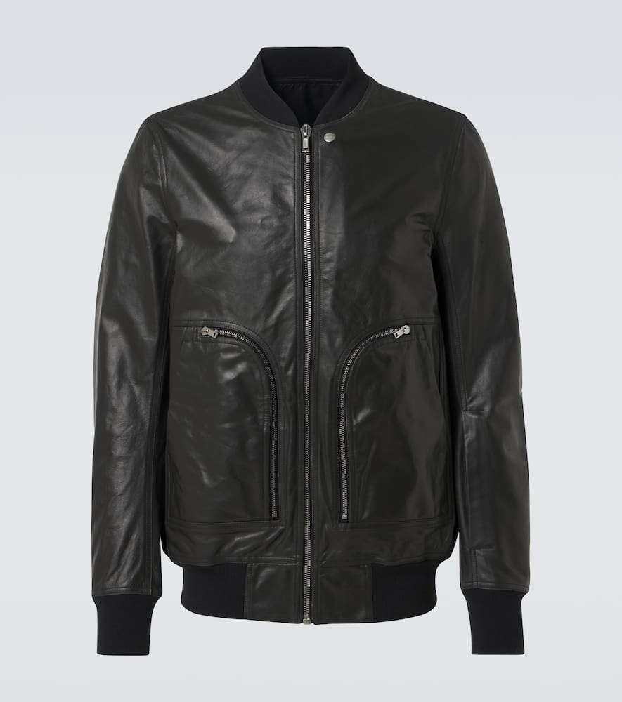 Bauhaus Flight leather bomber jacket