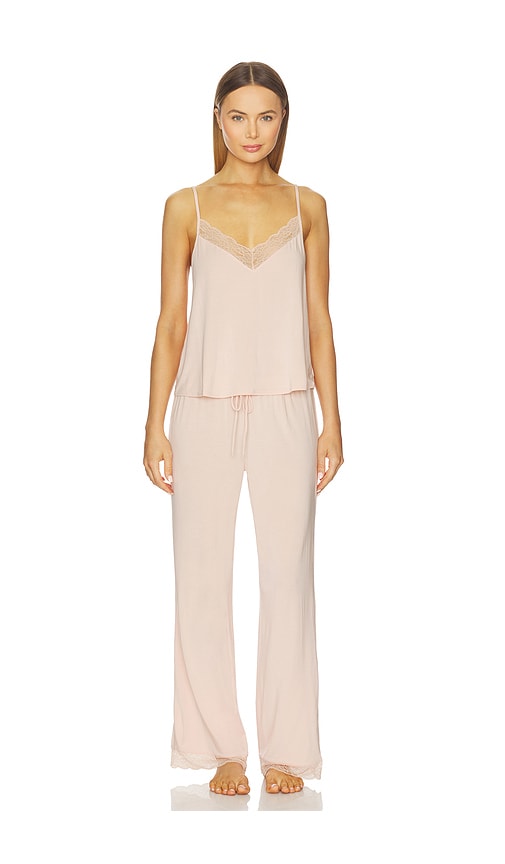 Eberjey Kari Cami & Pant Pj Set in Pink. - XS also in L, M