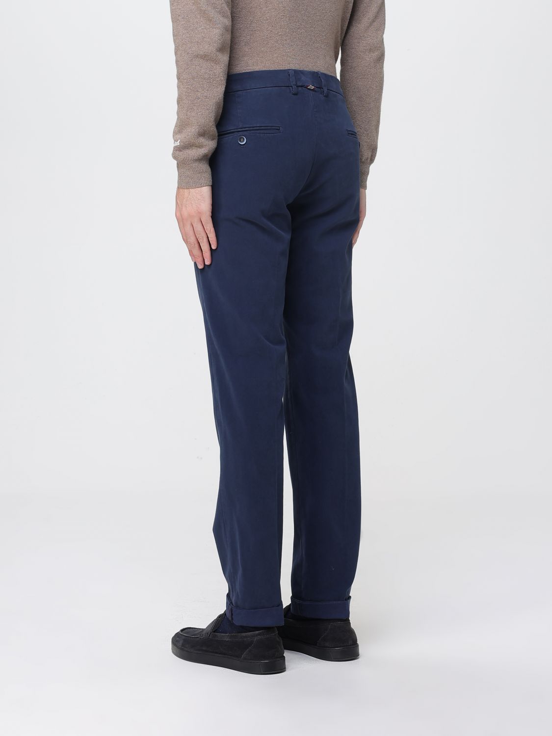 Pants Men color Blue