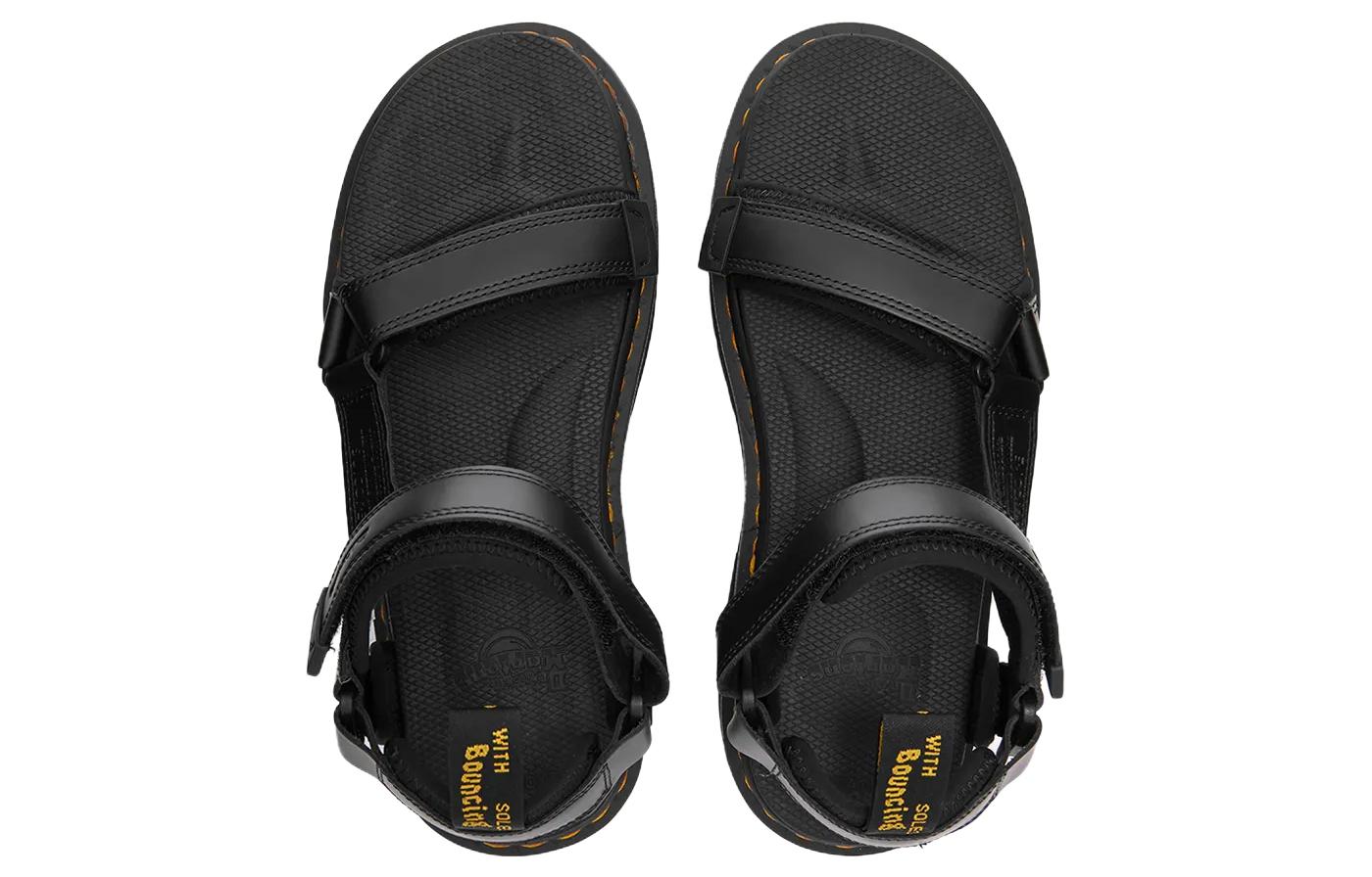 (WMNS) Suicoke x Depa Leather Strap Sandals 'Black'