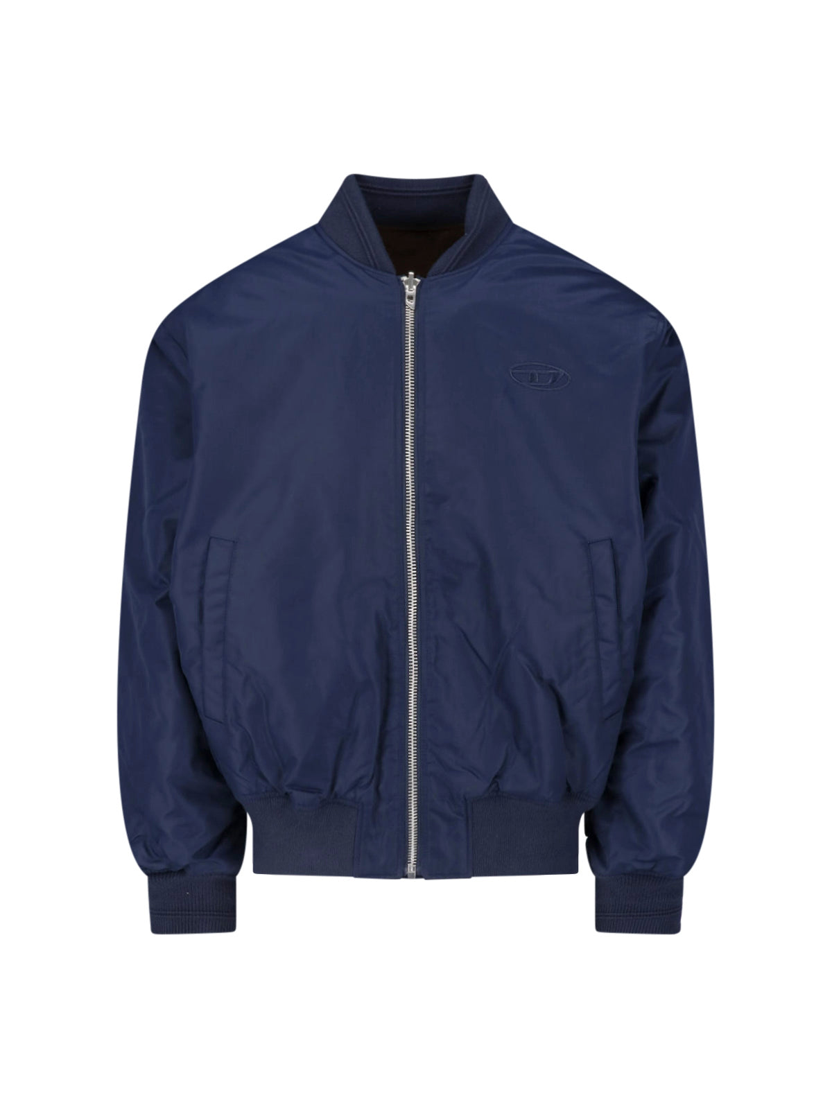 Men's Embroidered Ribbed Jacket