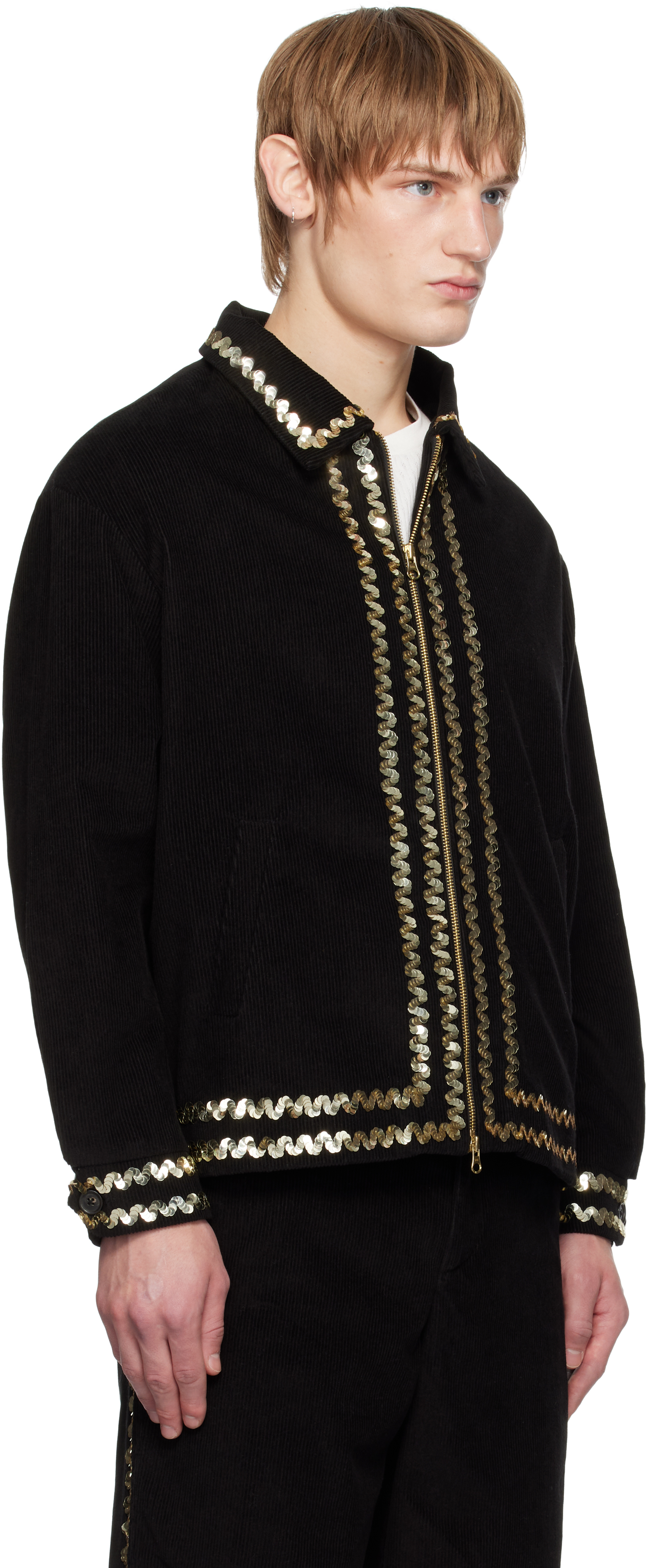 Bode Black Bandstand Jacket