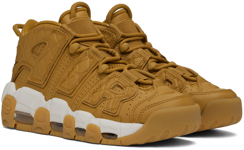 Tan Air More Uptempo High Sneakers