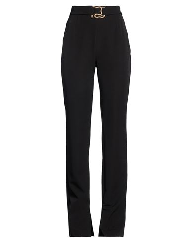Woman Pants Black Size 6 Polyester, Elastane