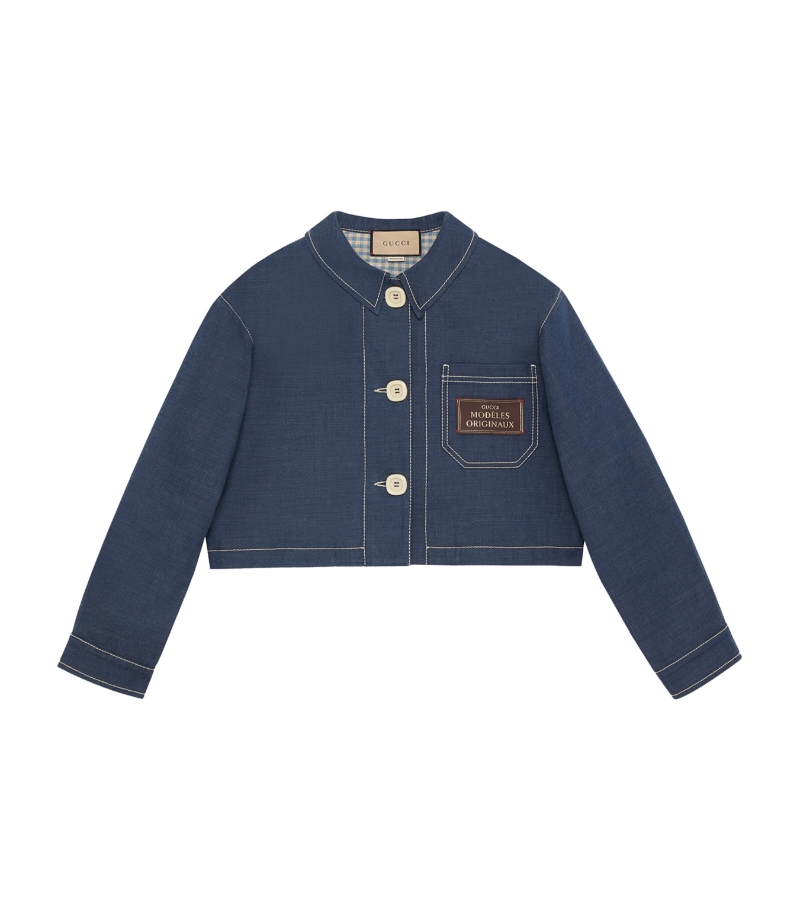 Cropped Denim Jacket