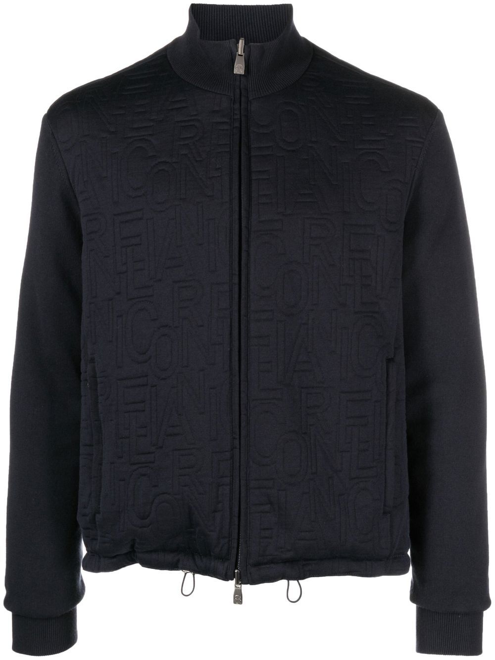 Logo bomber jacket - Blue