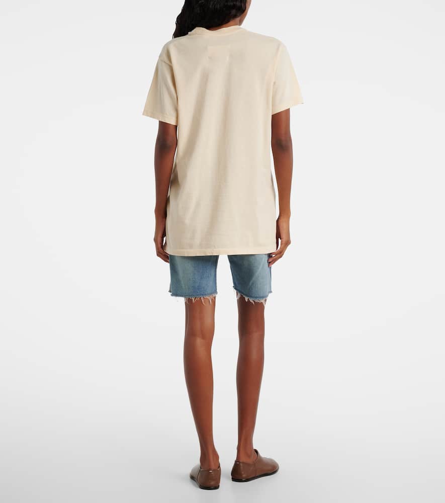 Printed cotton jersey T-shirt