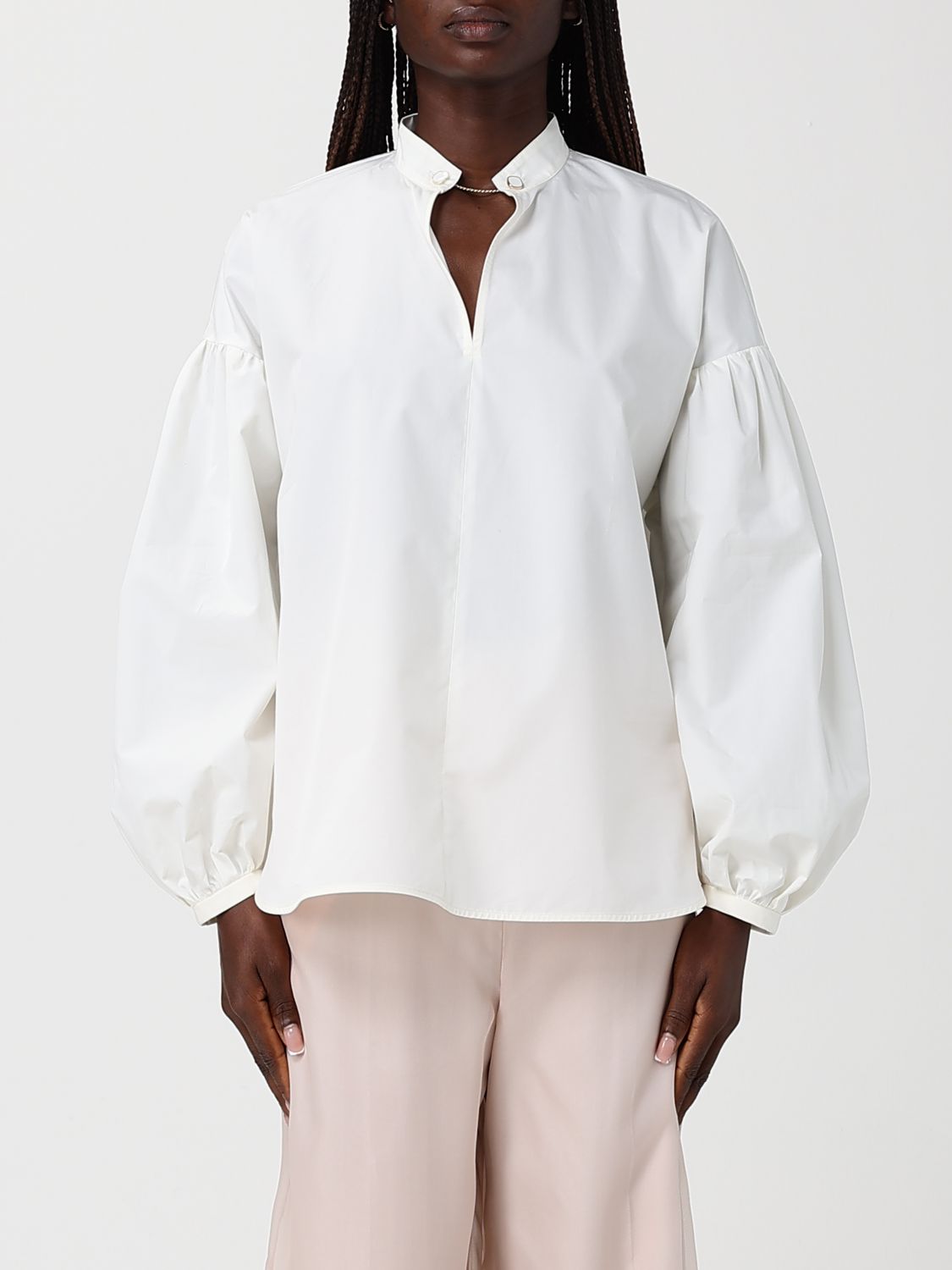 Shirt Woman color Ivory