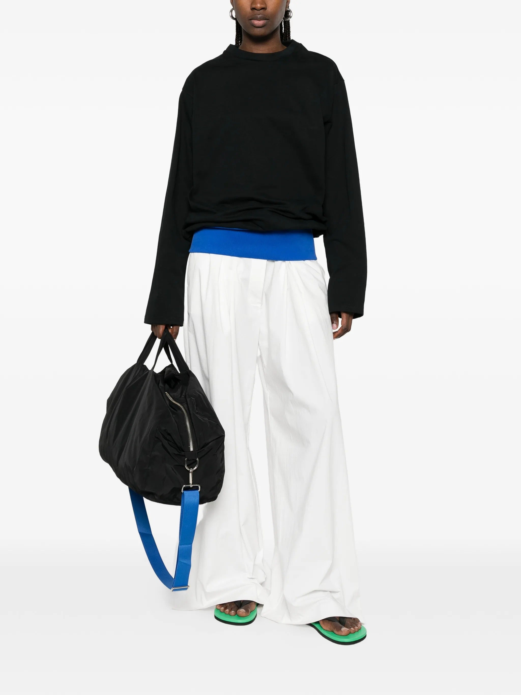 Lii Contrast Waistband T Shirt
