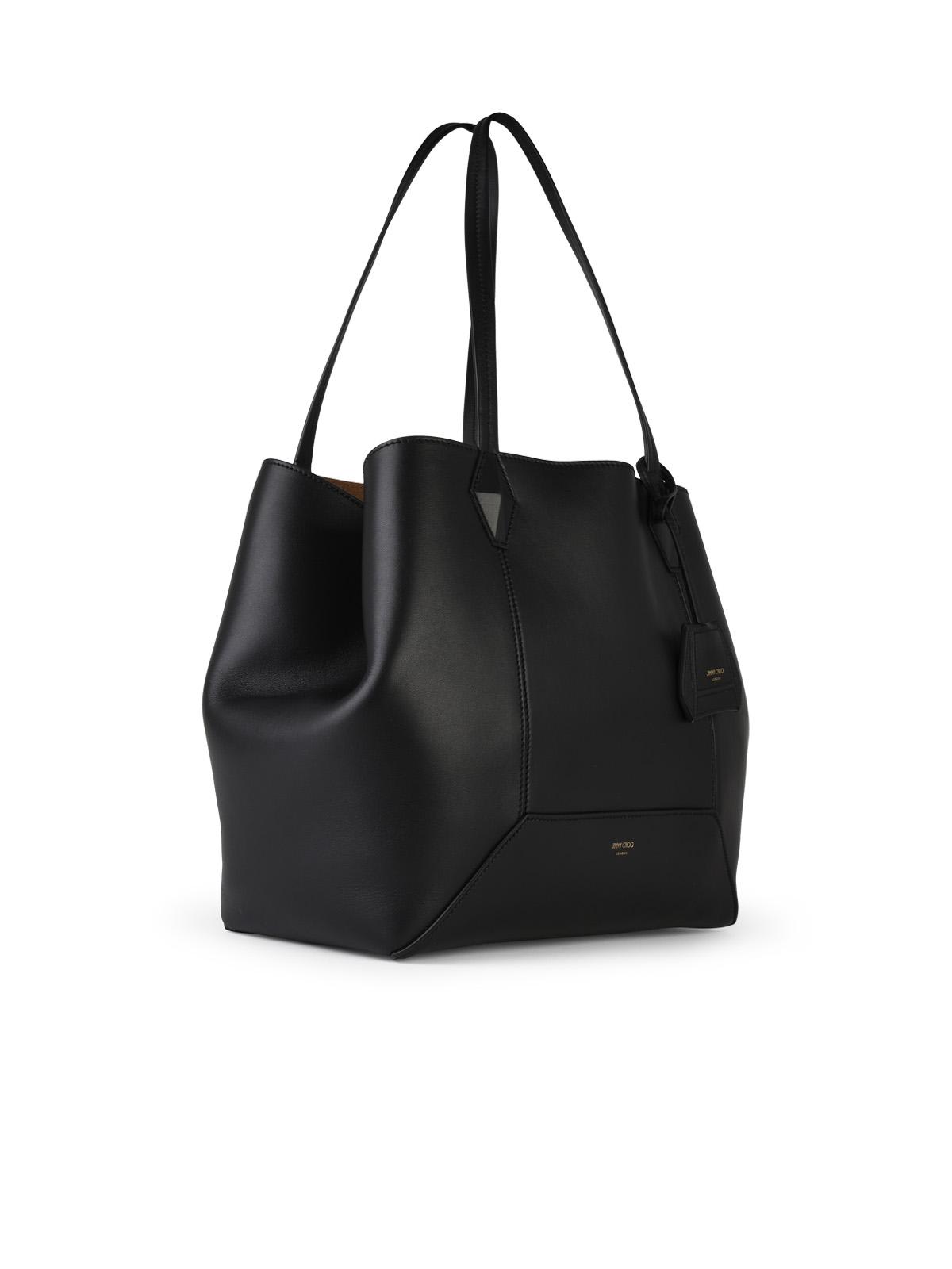 Diamond Black Leather Bag