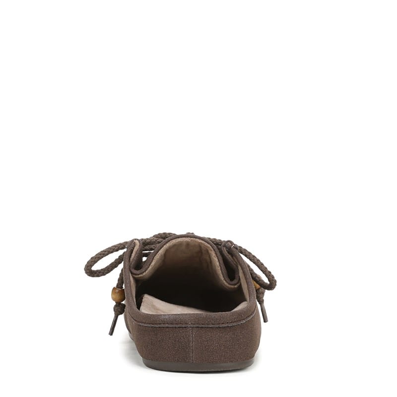 Women's Cairo Mule Shoes (Chocolate Faux Suede)
