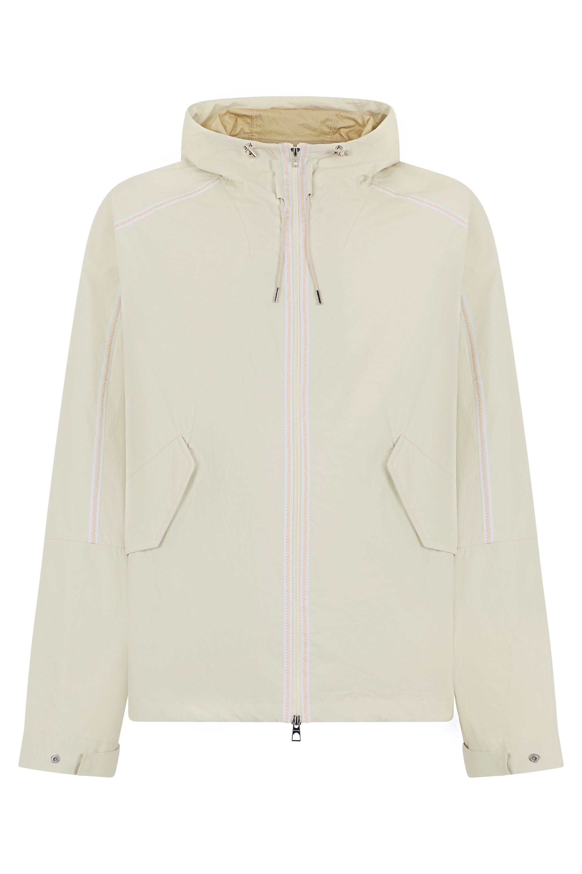 Minimalist Waterproof Jacket with Hood - Sizes XS to XXL