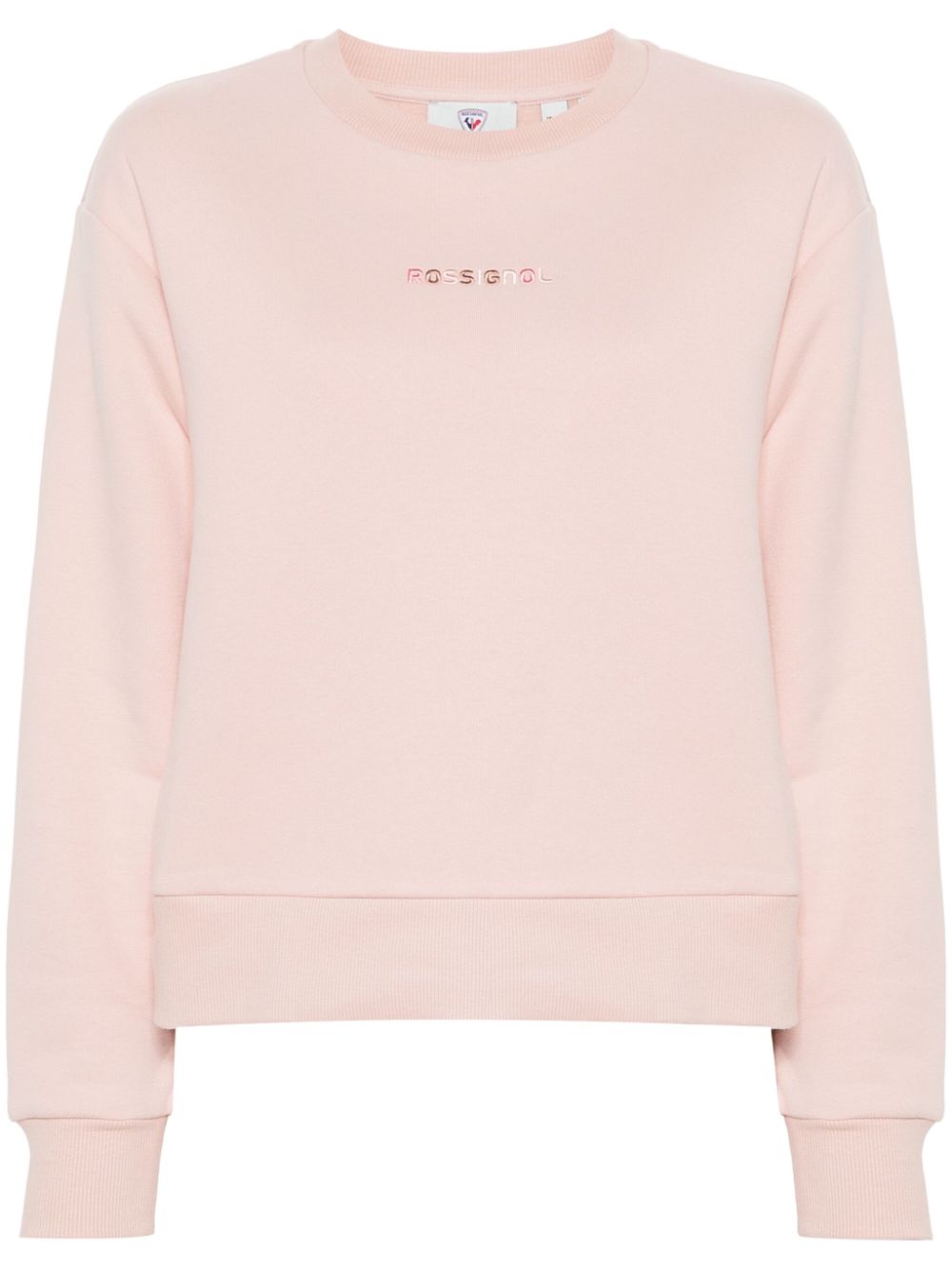 Logo-embroidered sweatshirt - Pink