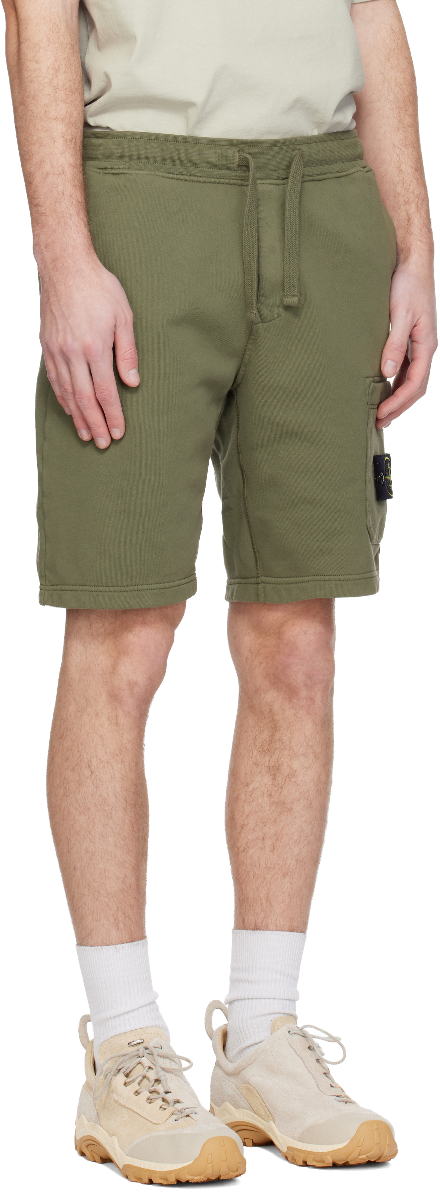 Khaki 6200011 Organic Cotton Fleece Shorts