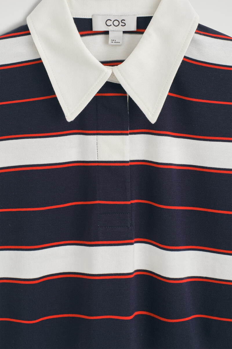 Striped Cotton Rugby Shirt