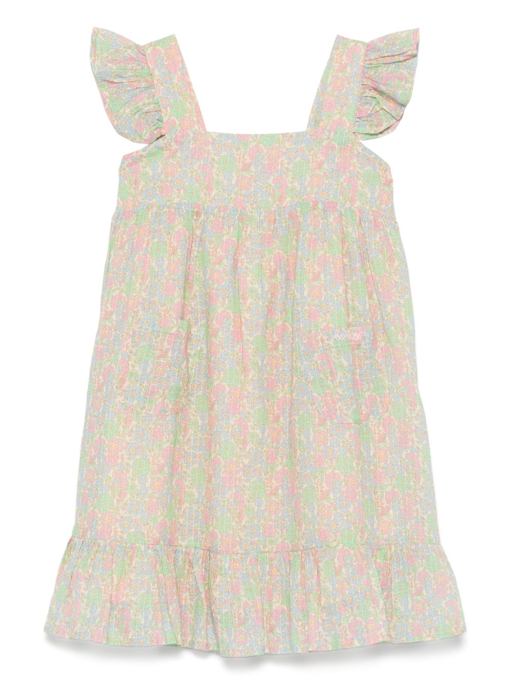Floral-print dress - Pink