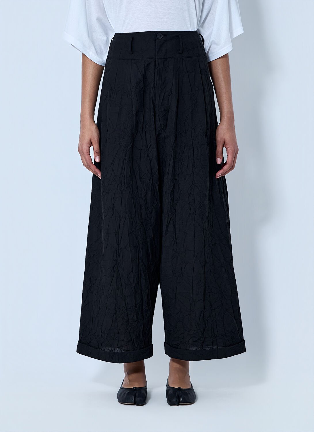 Wide Mackin Pants - Woman Pants Black It