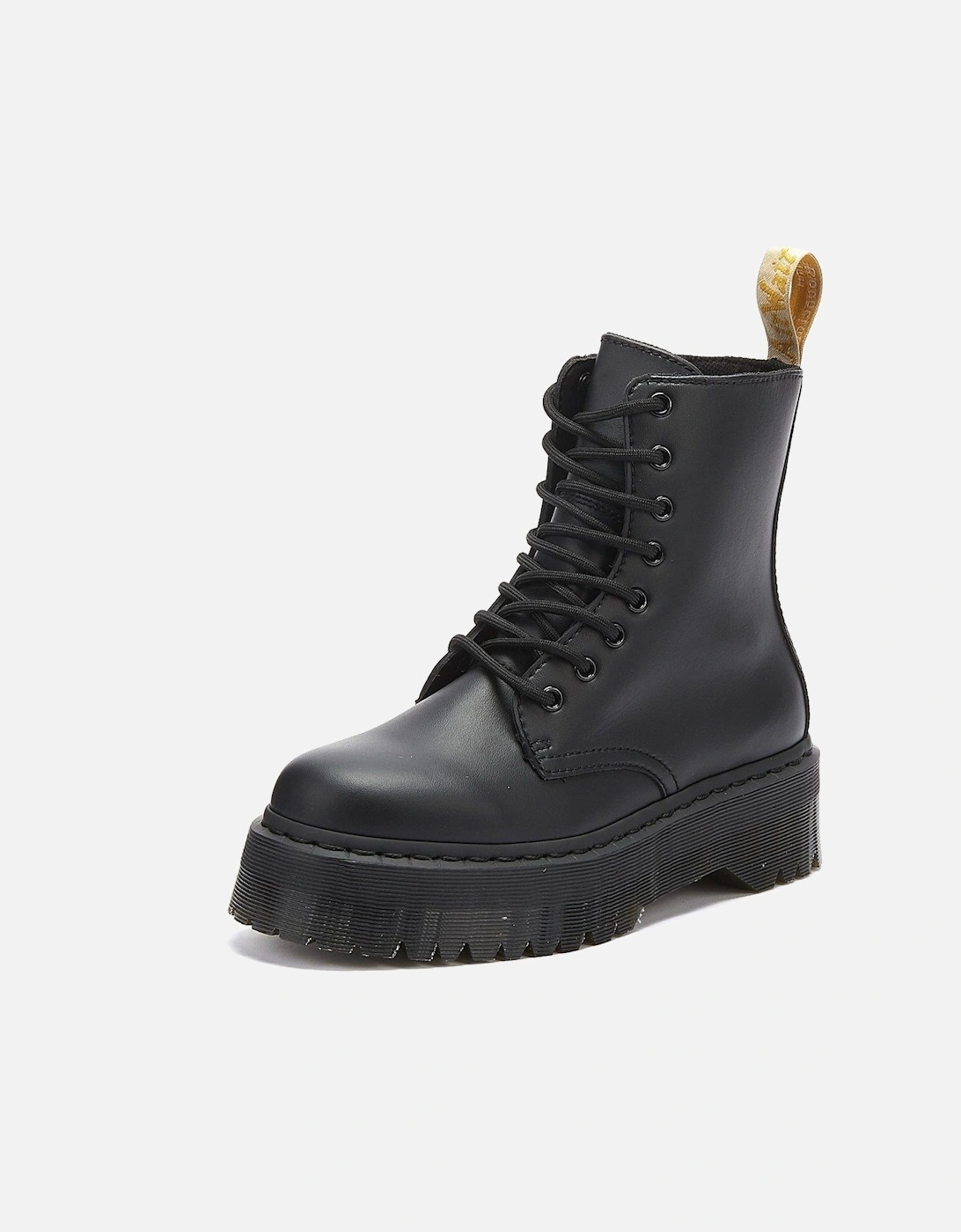 Women's Dr. Martens Jadon II Vegan Womens Black Mono Boots - Size: 3