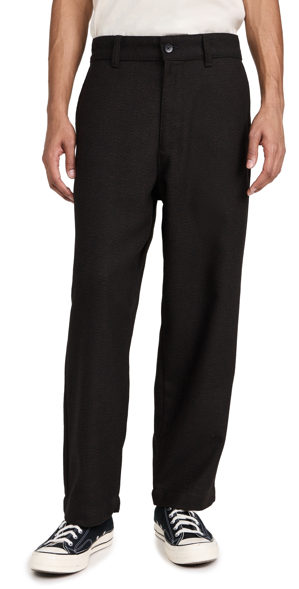 Truman Pants Chocolate/Black
