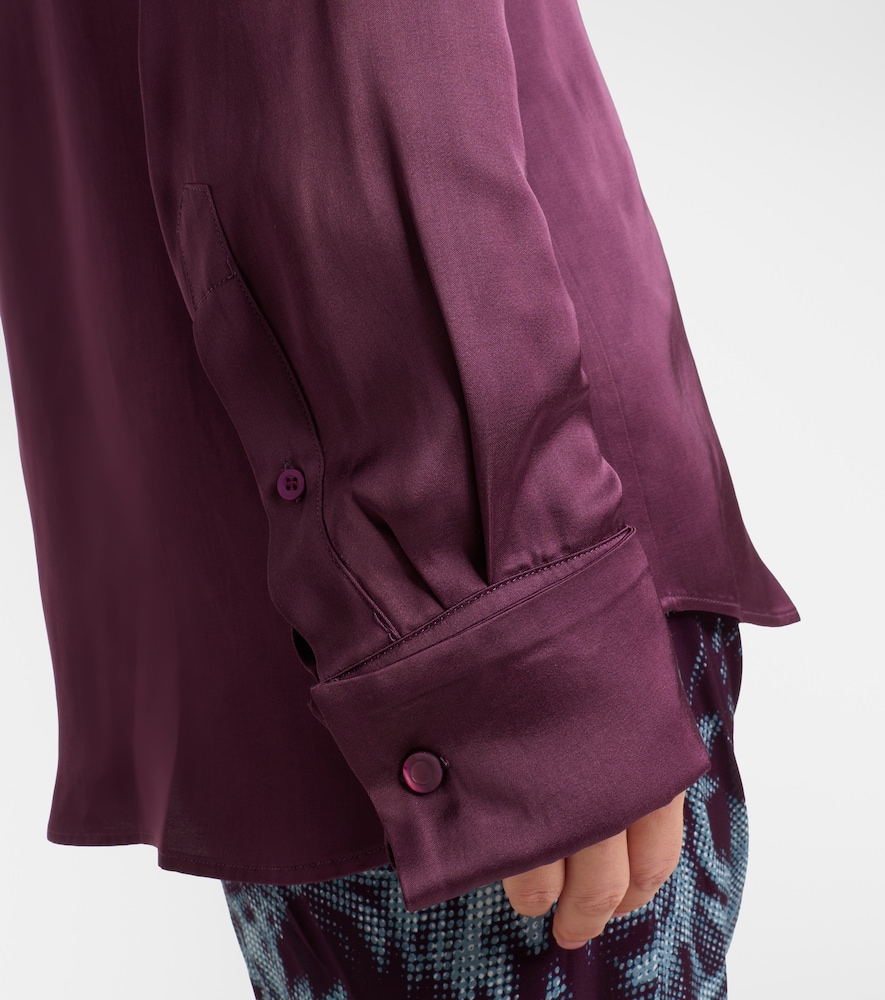 Celindra satin shirt