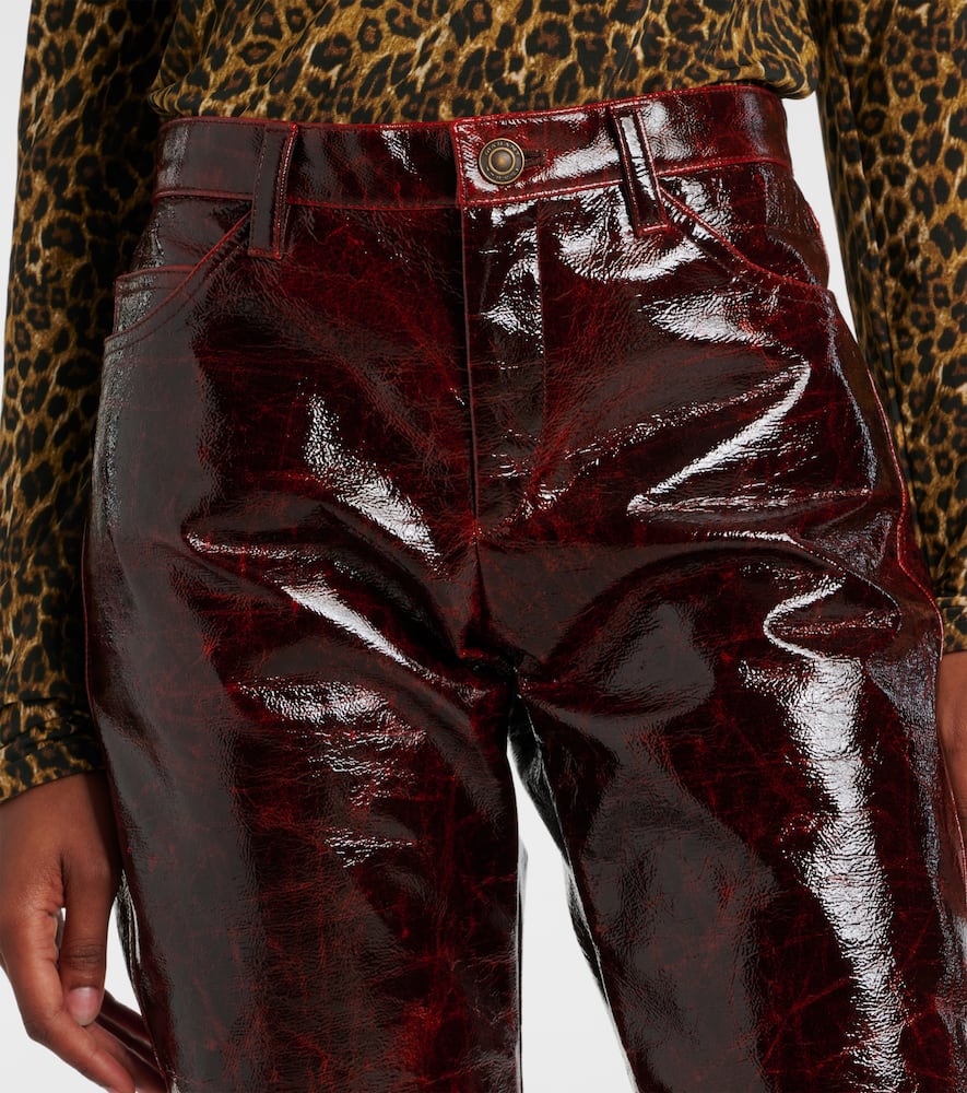 Isabel Marant Lovis cotton-blend slim pants
