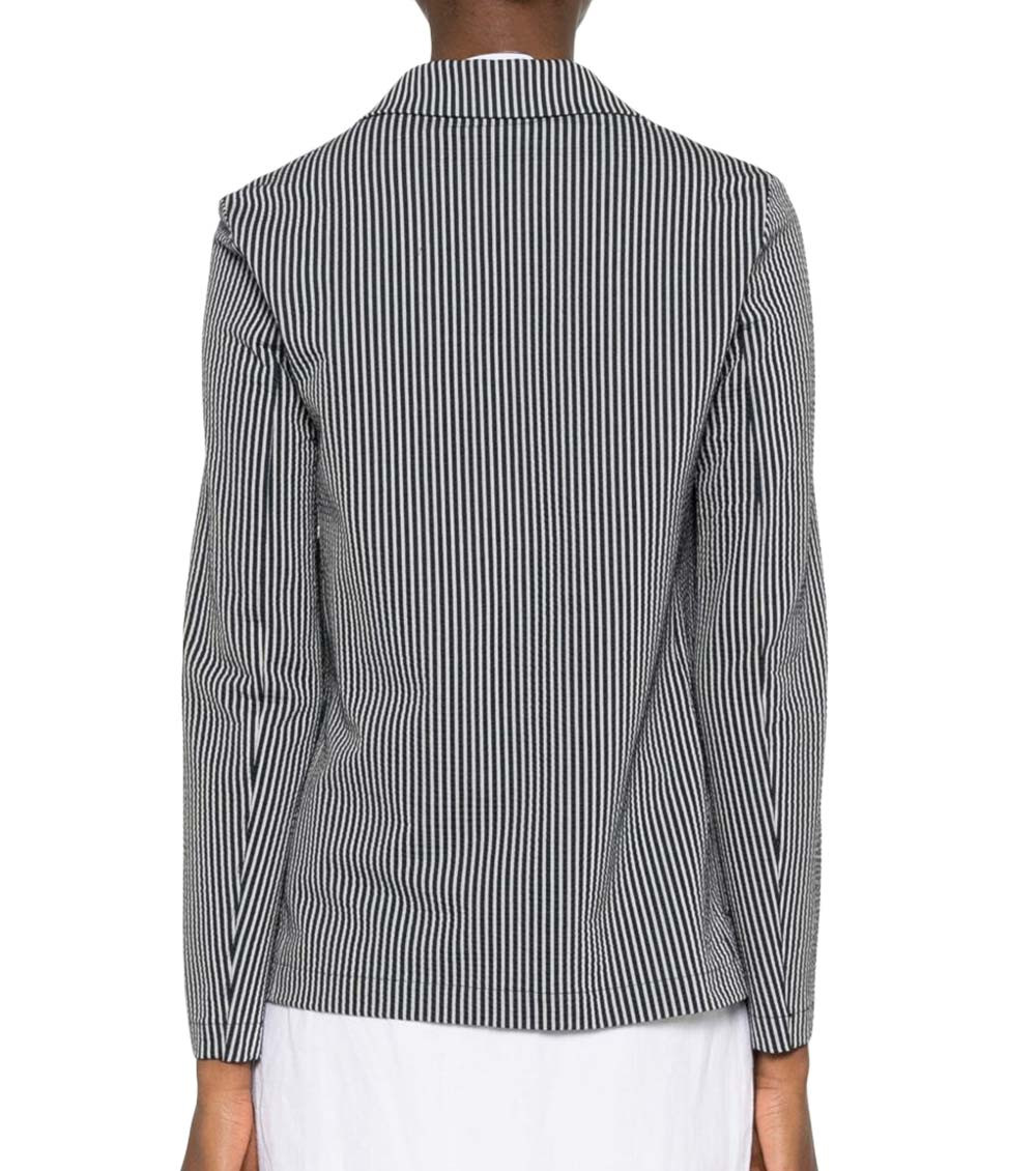 Cotton Blend Blazer Jacket
