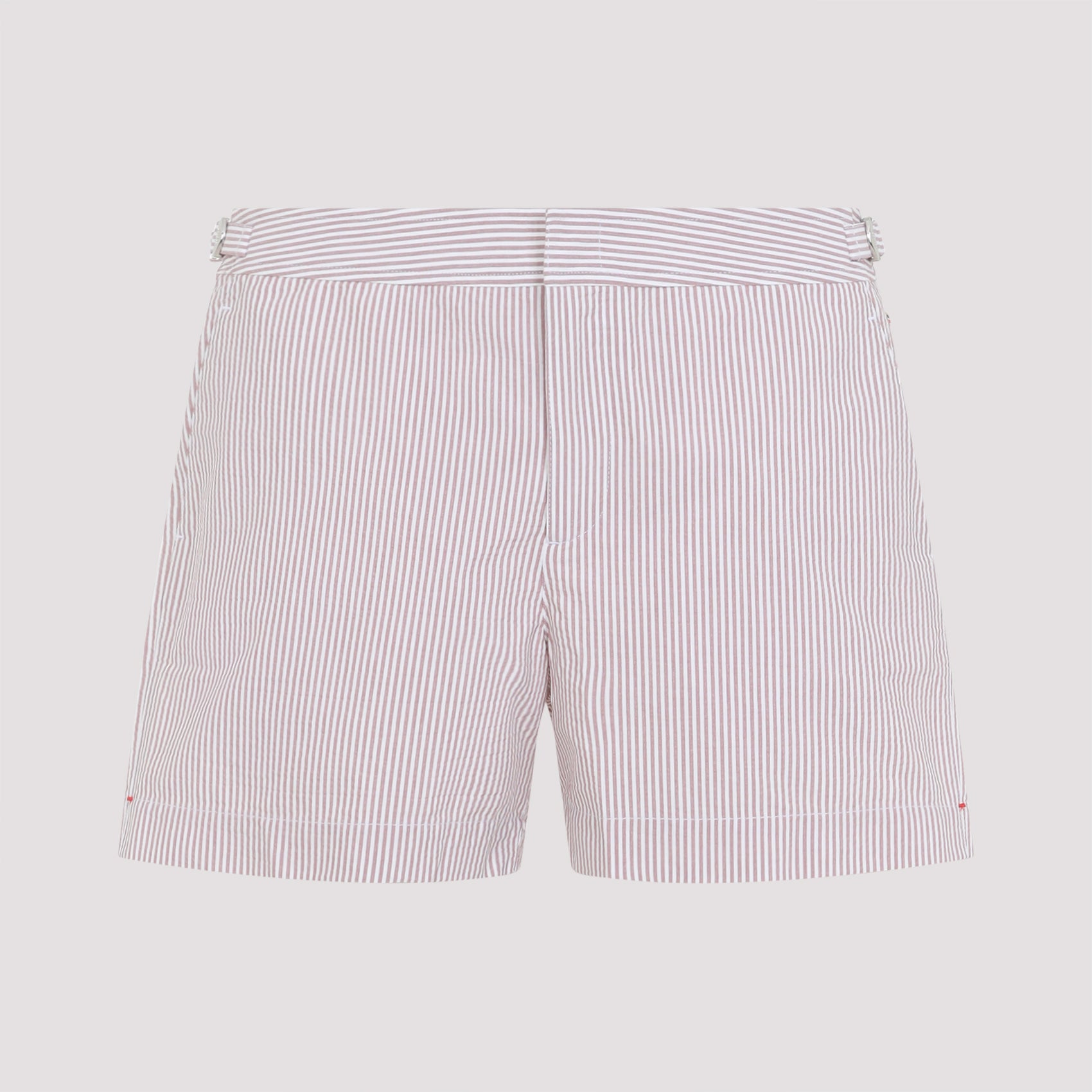 Mini Stripe Seersucker Swim Shorts