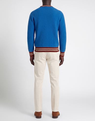 Man Sweater Bright blue Size 38 Merino Wool, Polyamide