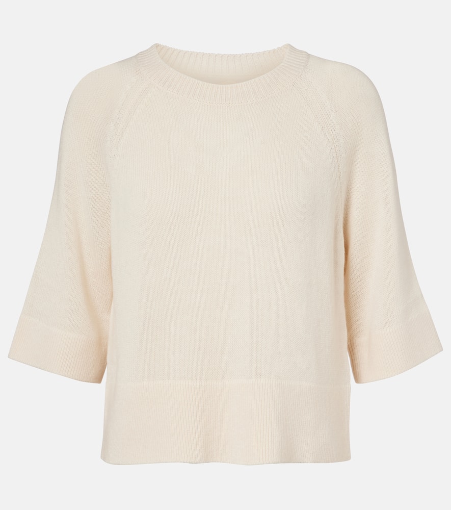 Wool and cashmere sweater