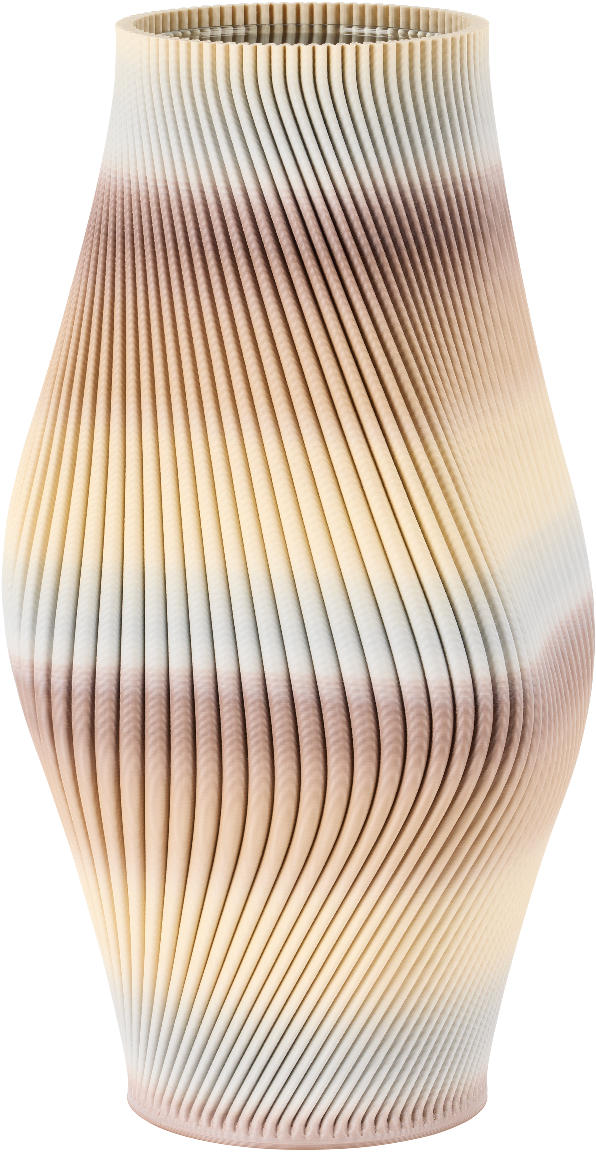 SSENSE Exclusive Beige & Brown Bloz 30 Vase