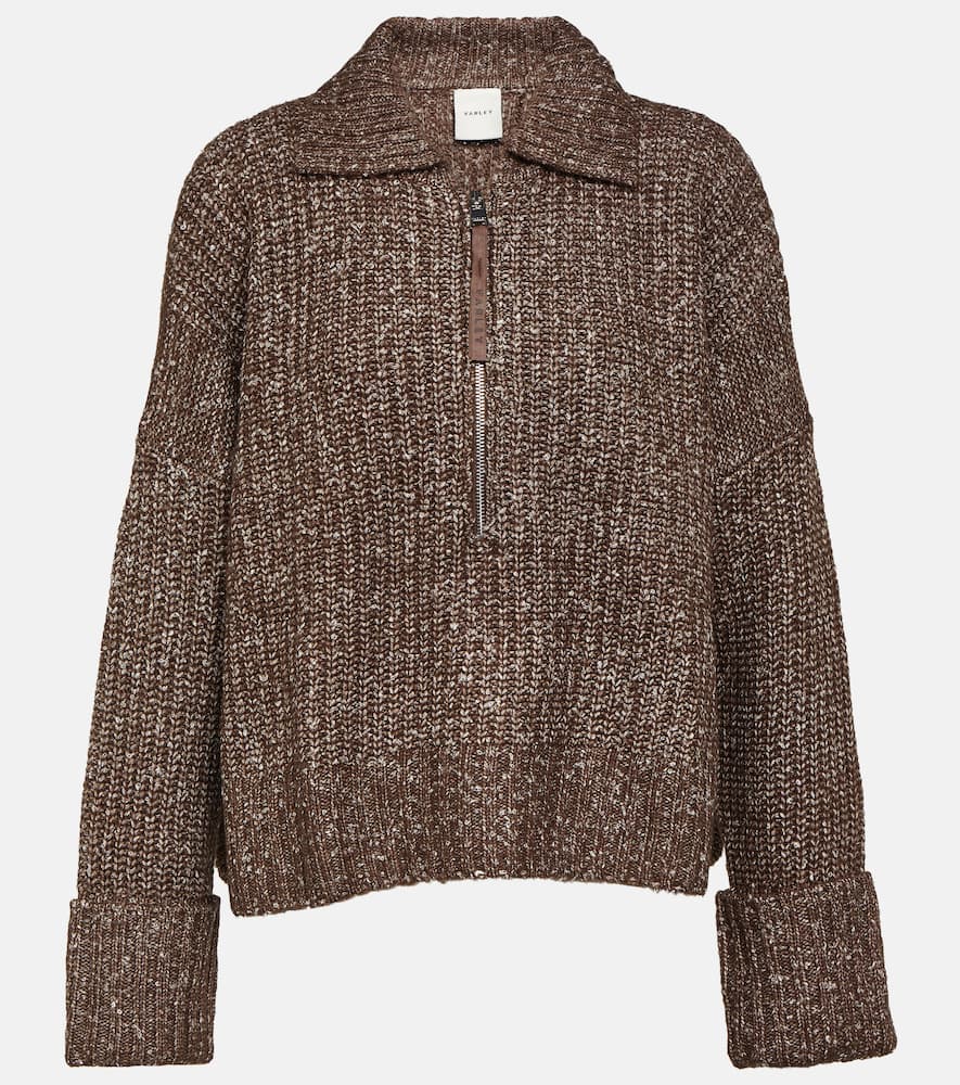 Amelia half-zip sweater