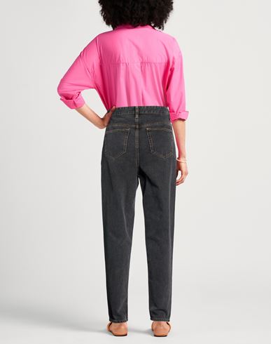 Woman Jeans Black Size 2 Cotton