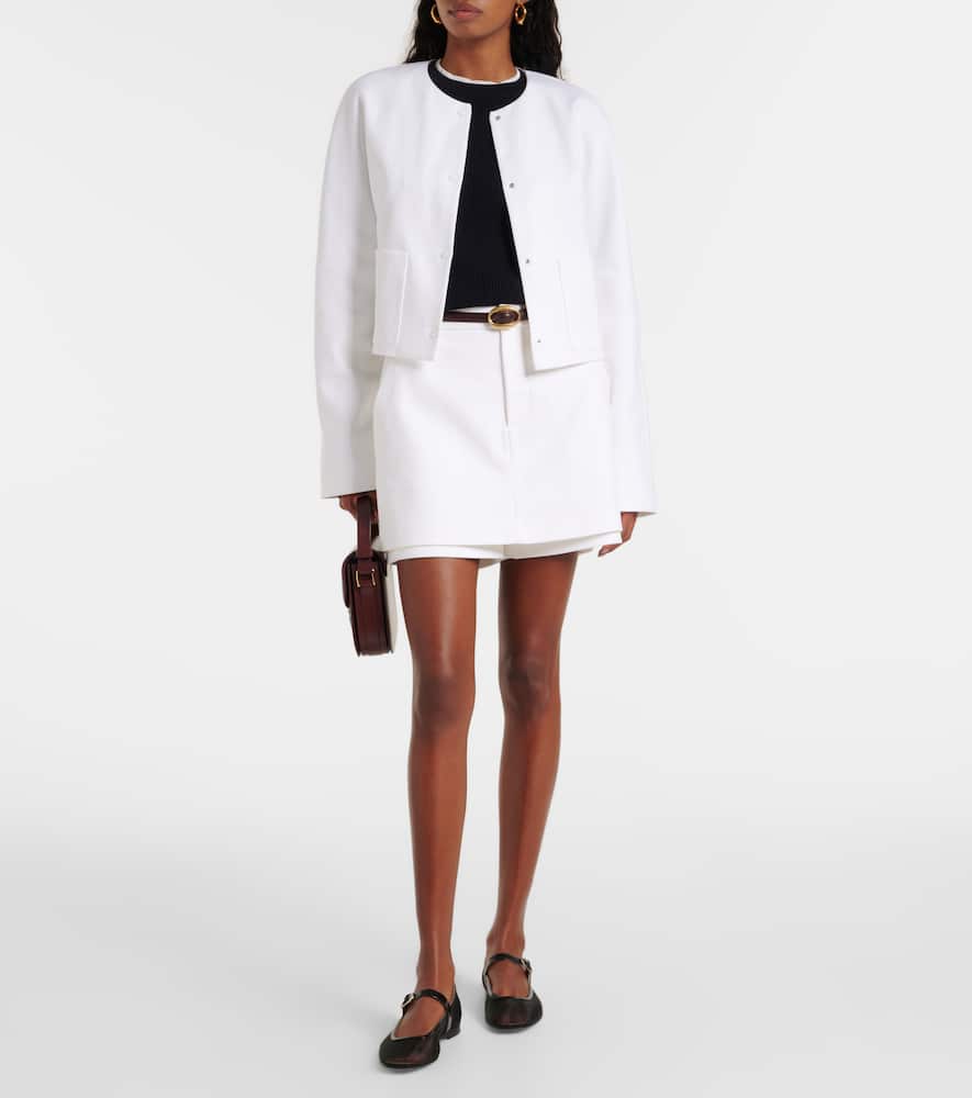 Wool and cashmere sweater
