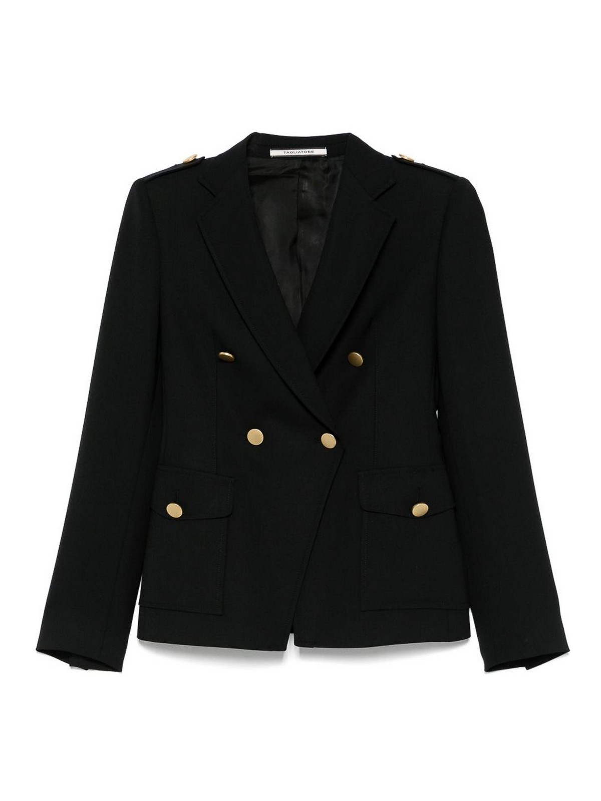 Wool Double-Breasted Jacket