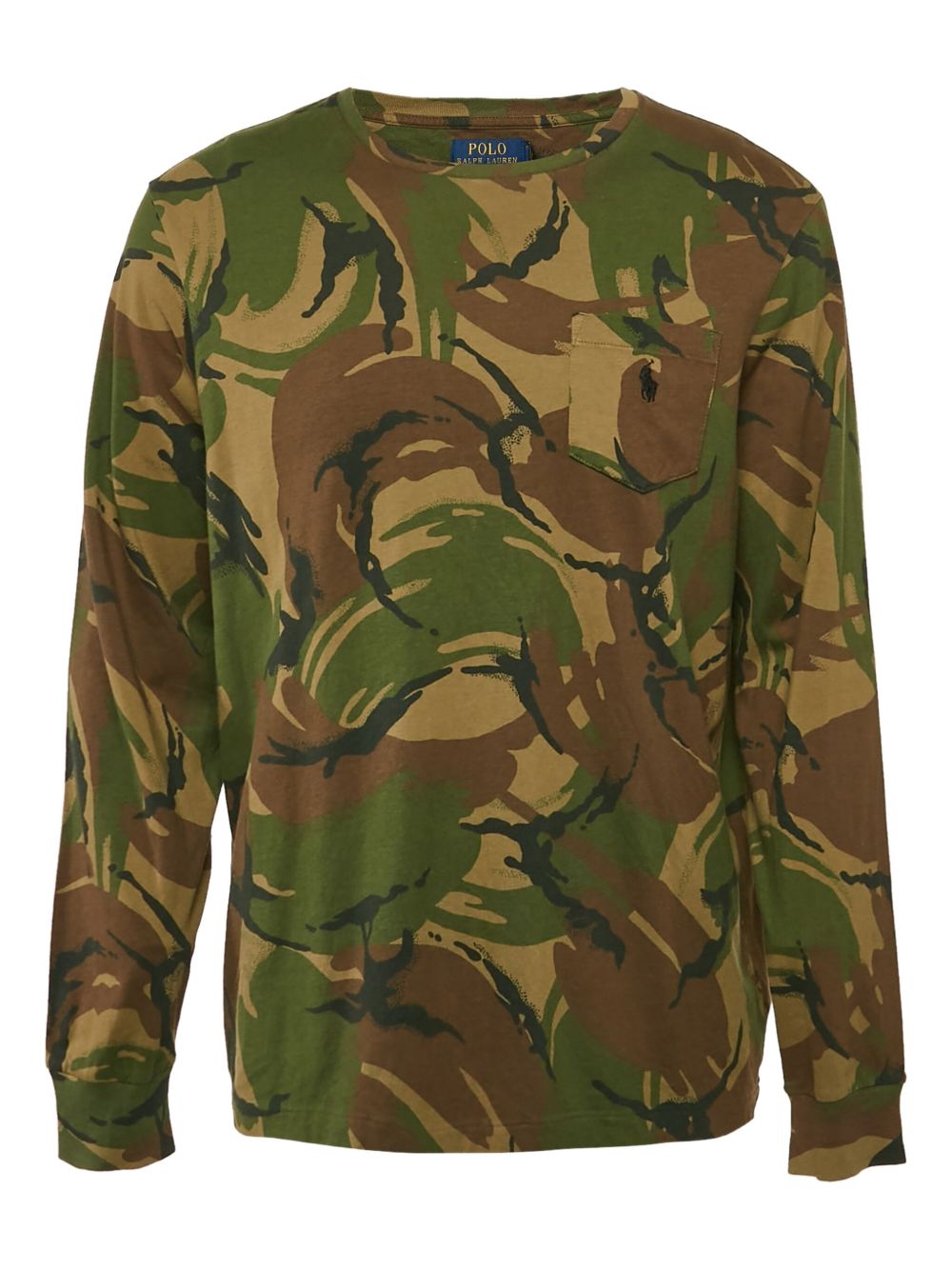Camouflage long-sleeve T-shirt - Green