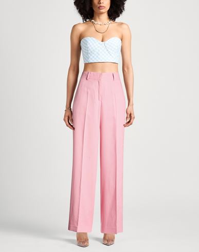Woman Pants Pink Size 0 Viscose, Polyester, Elastane