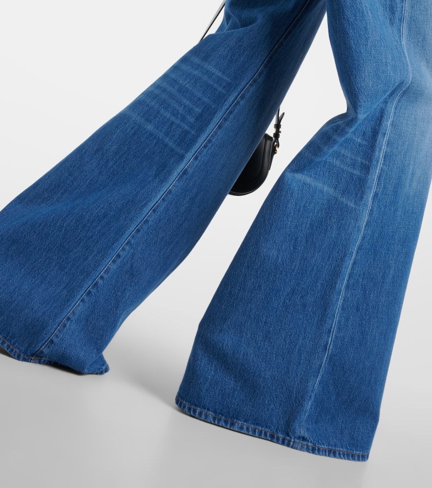 Medusa '95 high-rise flared jeans