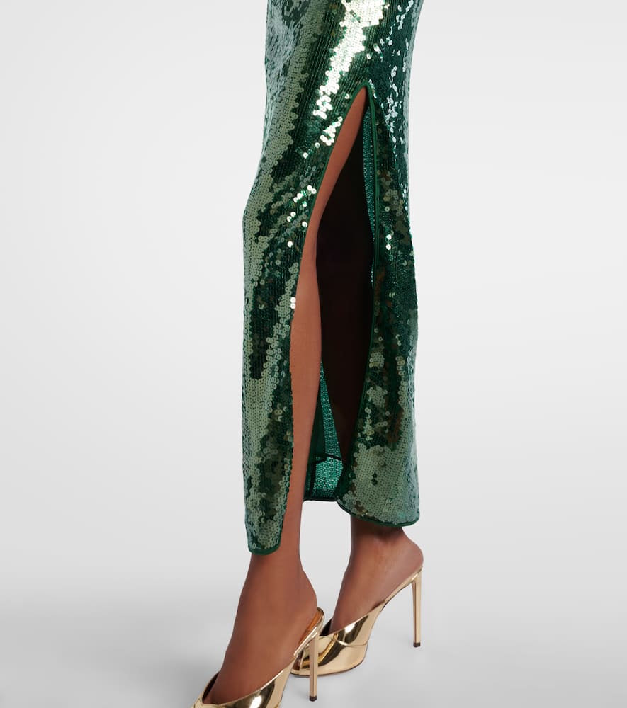 Oséree Marylin sequined maxi dress