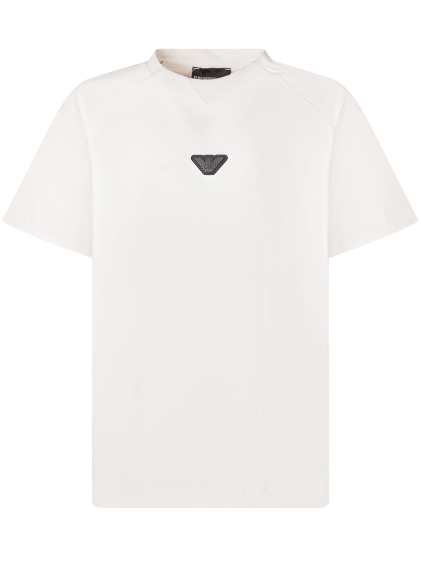 Kids White Logo T-Shirt