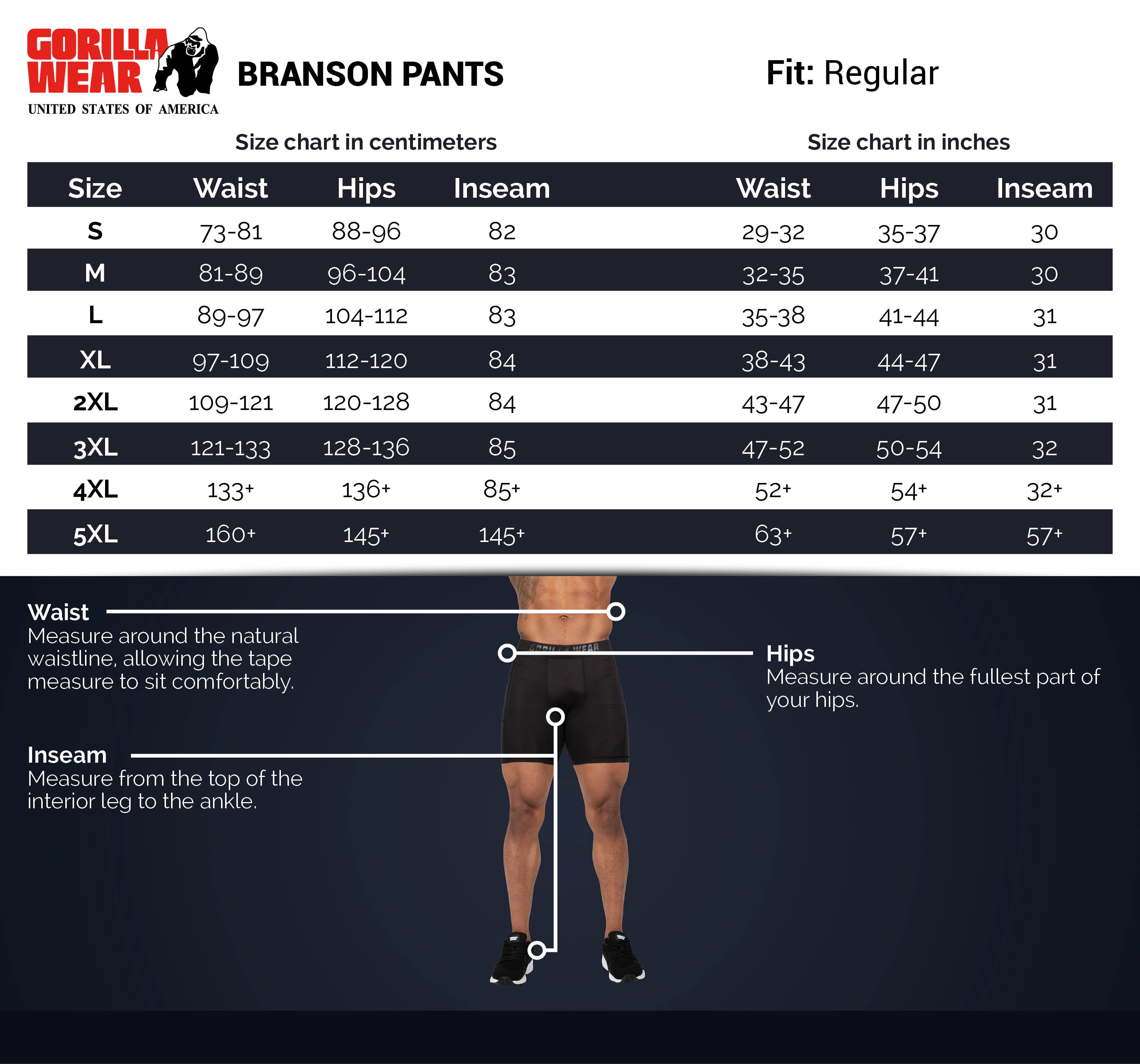 Branson Pants - Black/Red