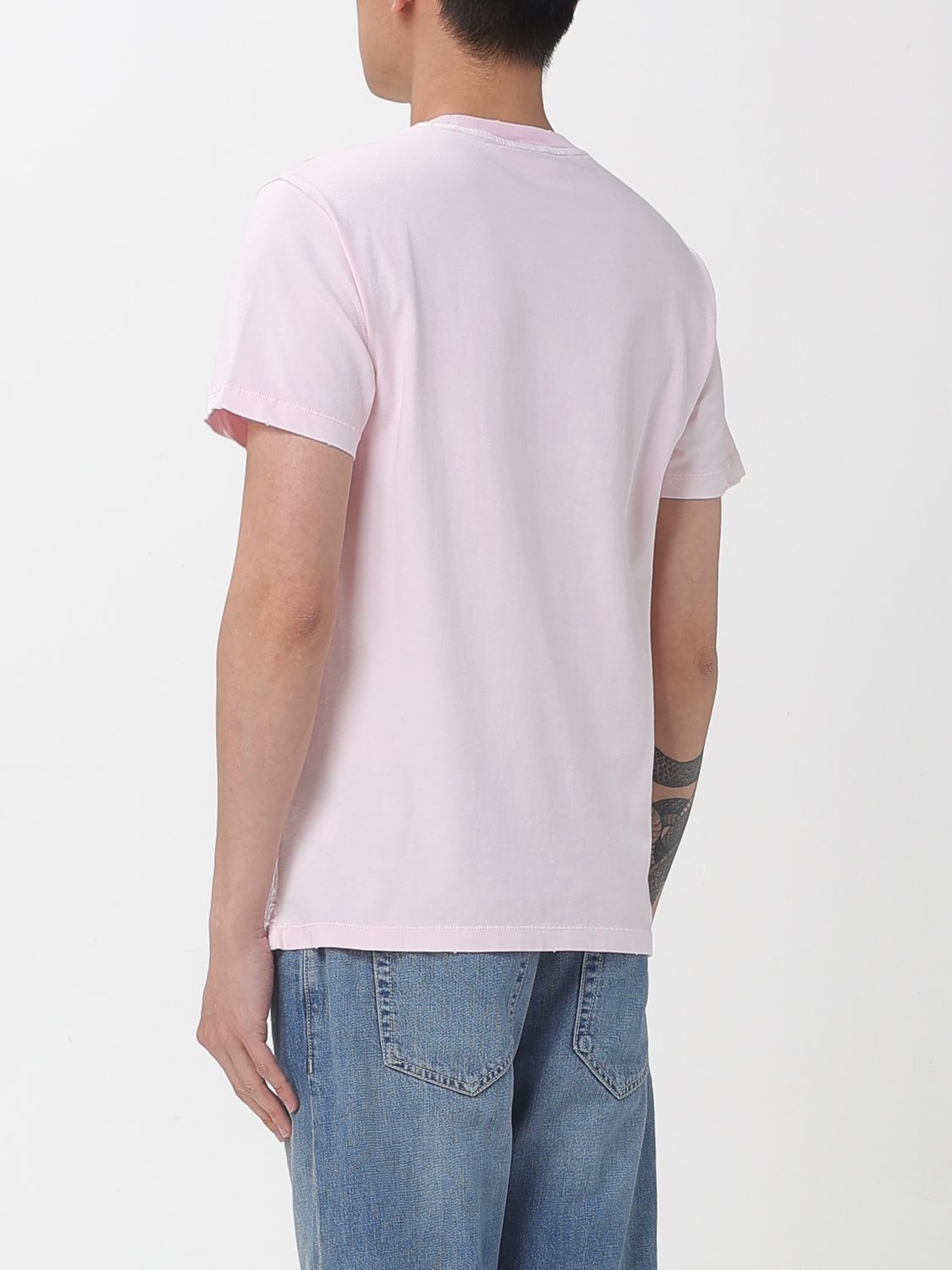 T-Shirt Men color Blush Pink